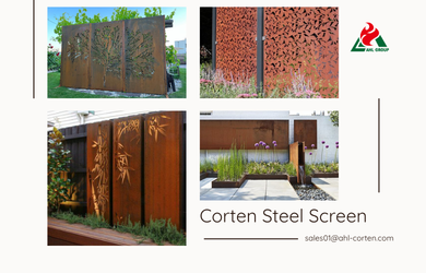 Corten Steel Screen Panel